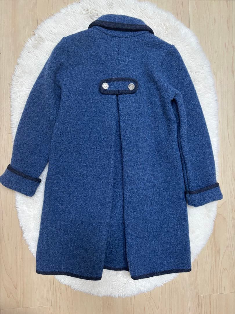 美品　Amaia Kid アマイアキッズ　ウールコート　8