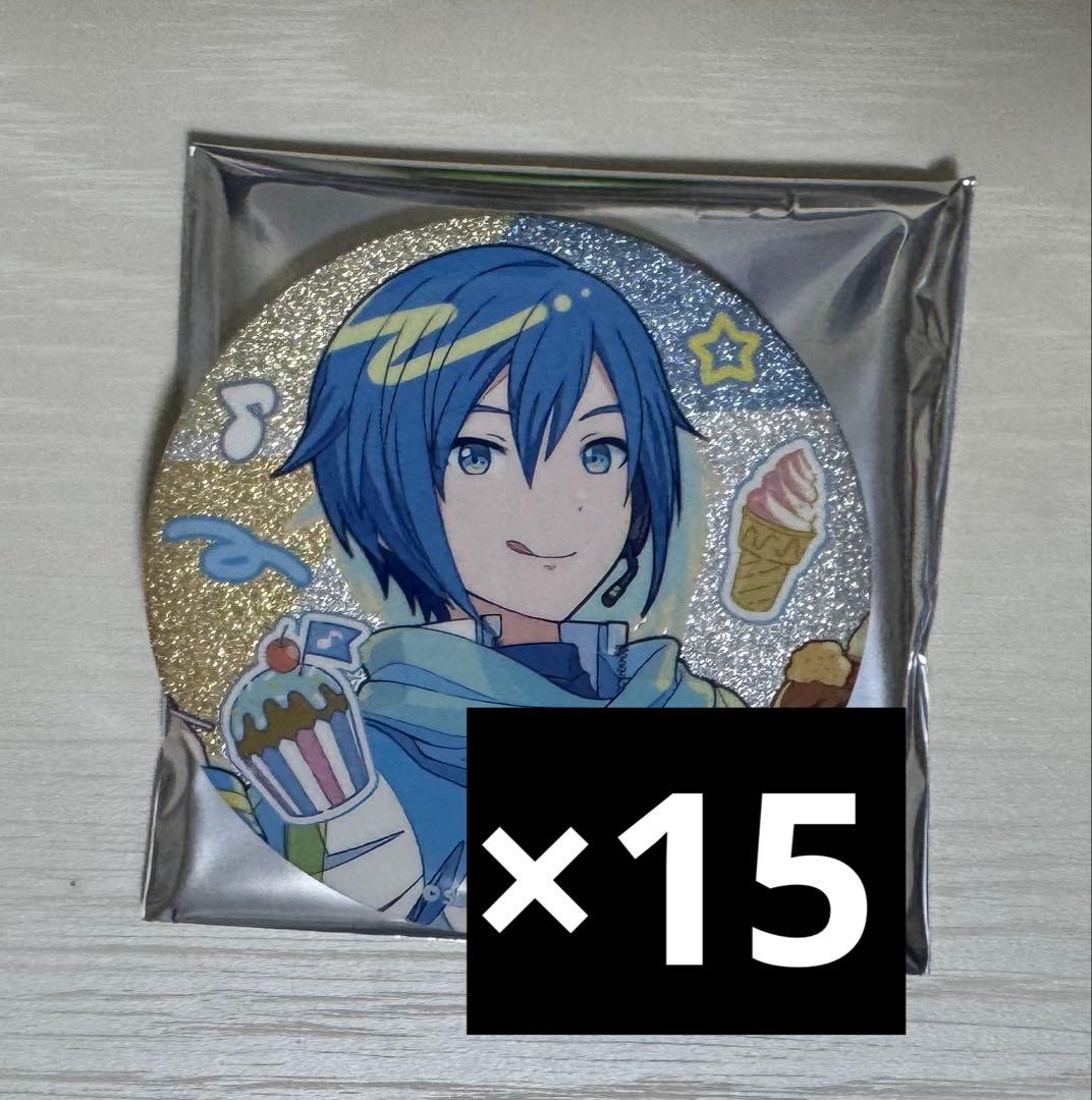 い*名様 KAITO プロセカ バースデー グリ缶 缶バッジ まとめ売り 15点