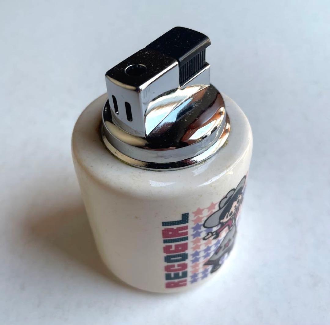 レコガール　灰皿 ライター 本秀康　レア