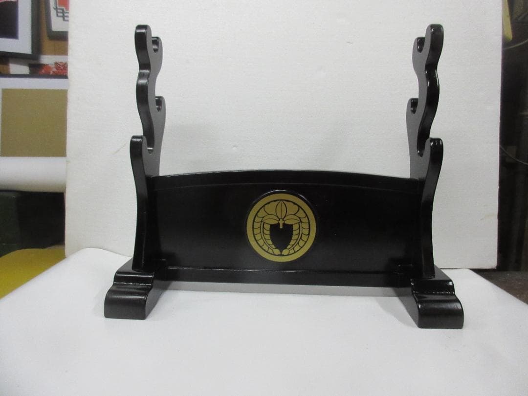 刀掛け三段式　固定式　木製