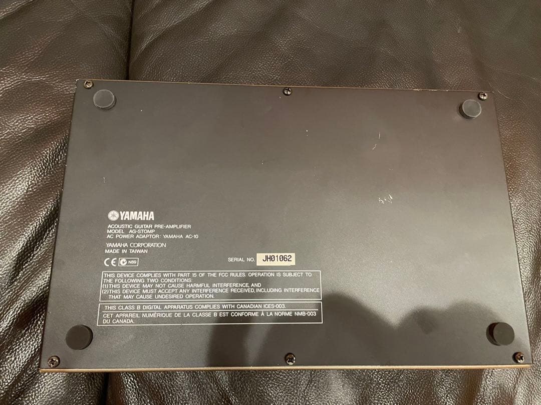 Yamaha AG-Stomp アコースティックギター用プリアンプ 動作確認済み