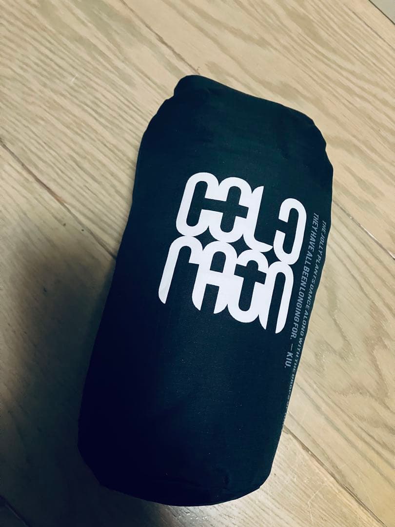 coldrain ✖︎ kiu レインポンチョ 未使用
