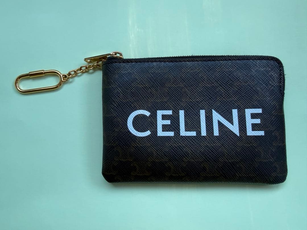 CELINE トリオンフキャンバス ケース パスケース　カードケース
