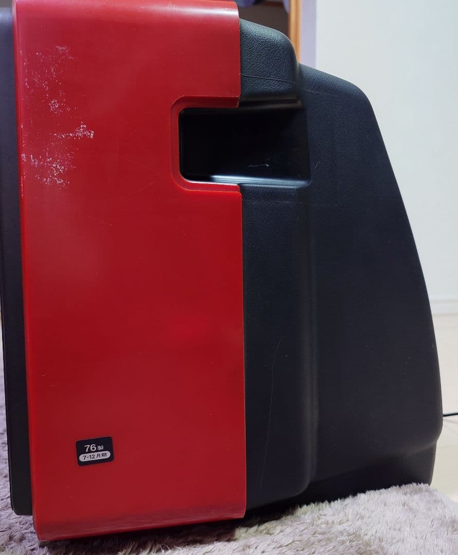 【昭和レトロ】1976年製　SHARPブラウン管カラーテレビ