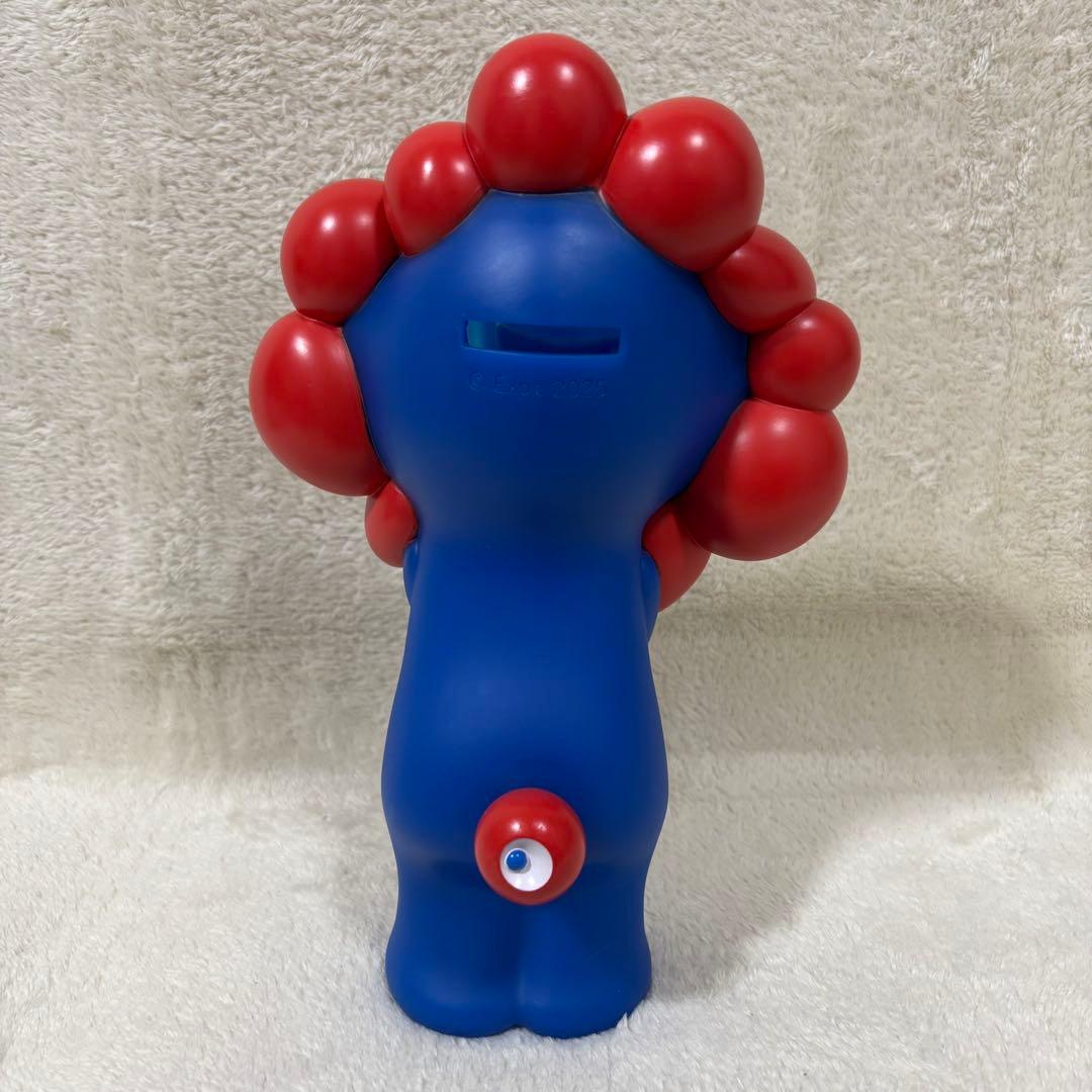 【希少品】ミャクミャク ソフビ 貯金箱 正規カラー ブルー