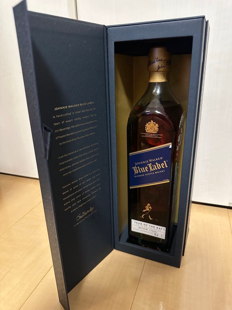 ジョニーウォーカー ブルーラベル　干支子年エディション　1ℓ瓶