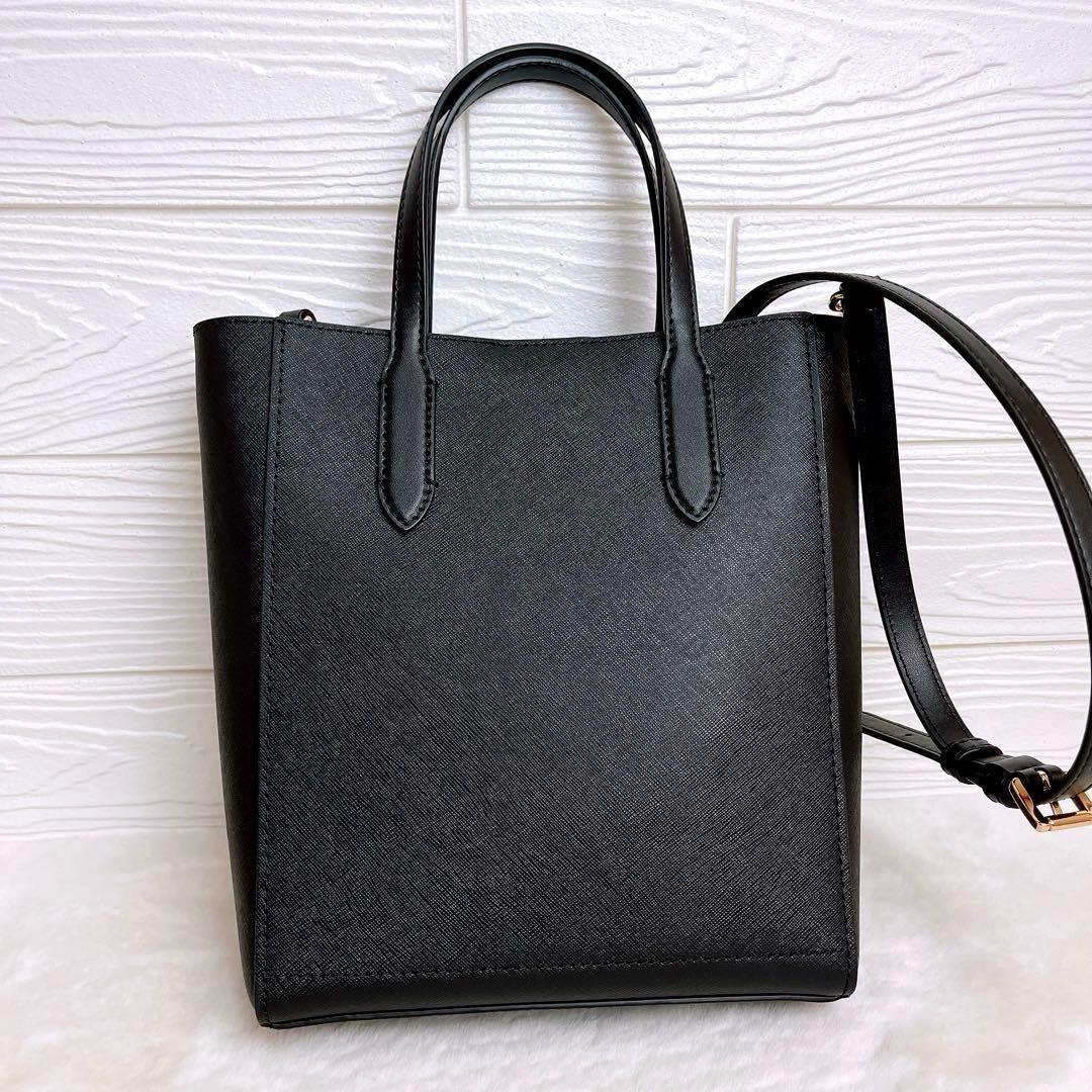 極美品☆MICHAEL KORSマイケルコース 2wayショルダーバッグ 黒