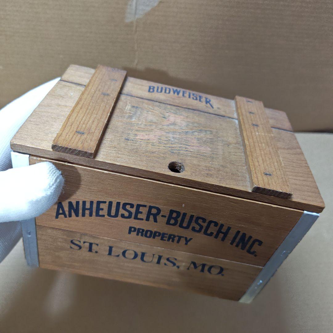 Budweiser 木製ボックス 小箱