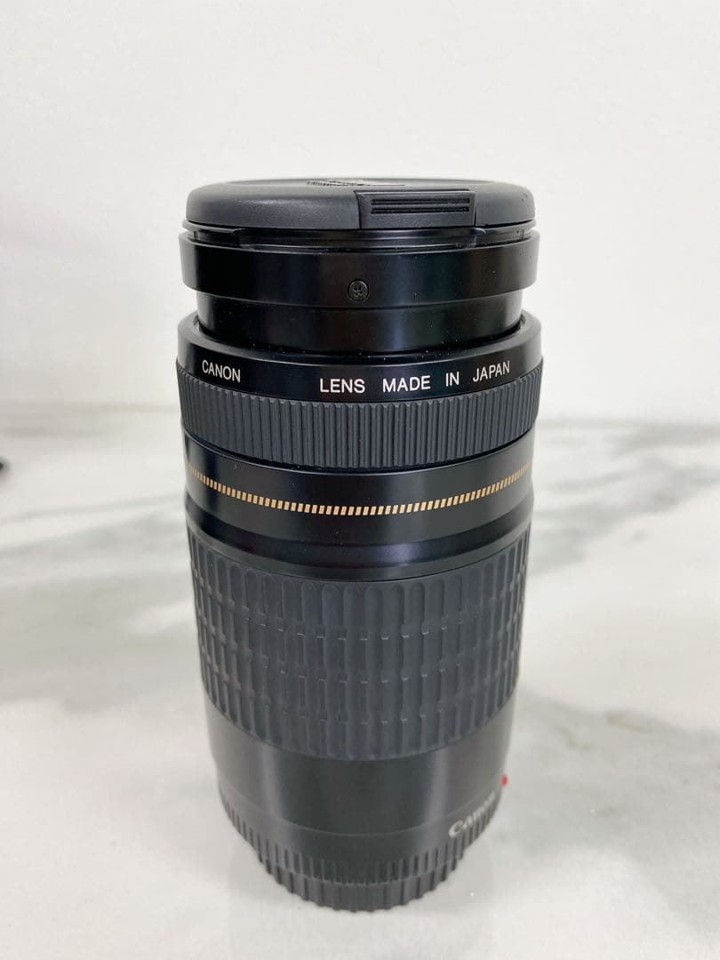 ＋Canon　EOS　Kiss　PANORAMA　ブラック　ズームレンズ2点付き