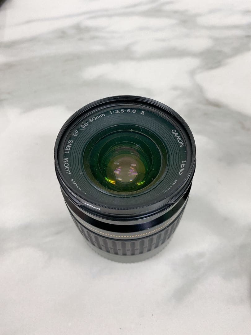 ＋Canon　EOS　Kiss　PANORAMA　ブラック　ズームレンズ2点付き