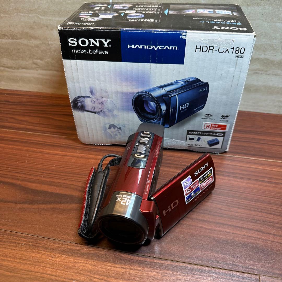 SONY HDR-CX180ビデオカメラ ほぼ新品 5509