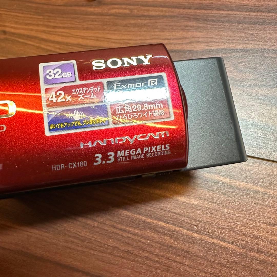 SONY HDR-CX180ビデオカメラ ほぼ新品 5509