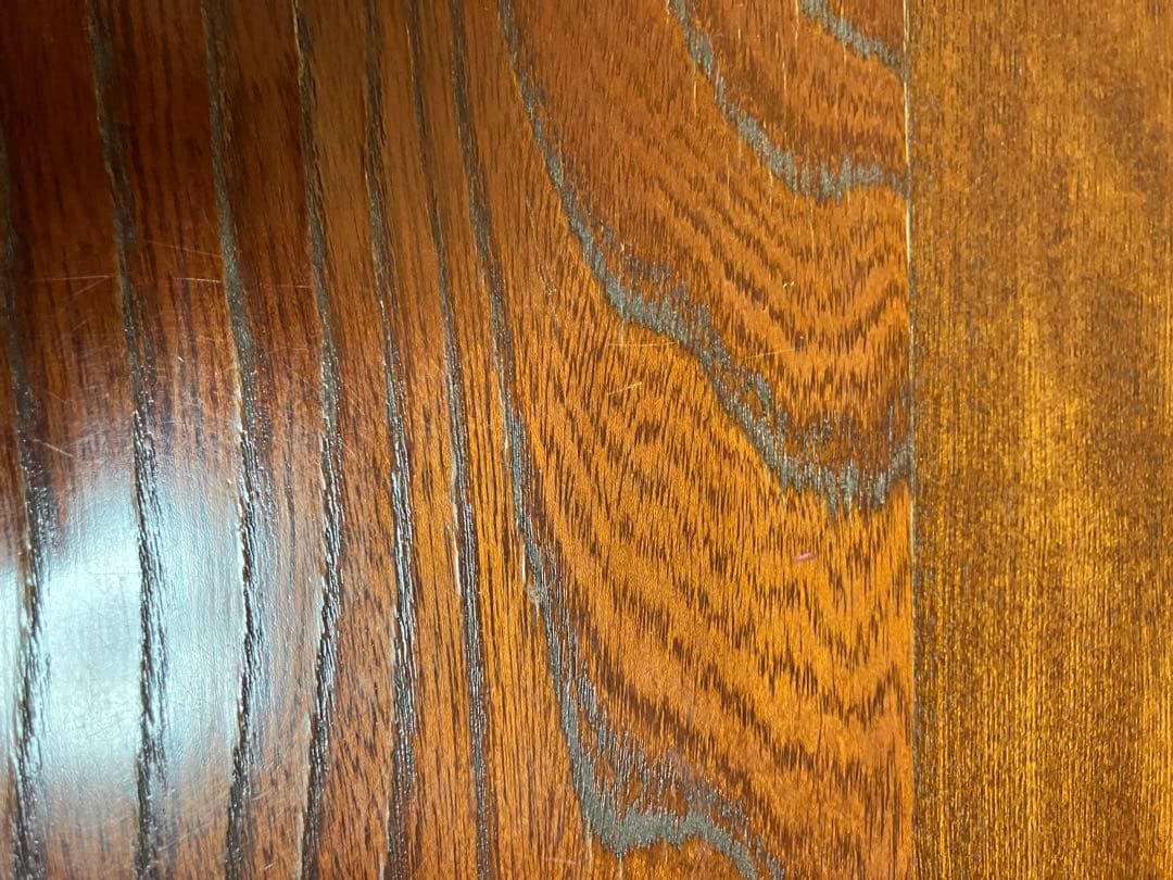 木製 彫刻入り 座卓テーブル