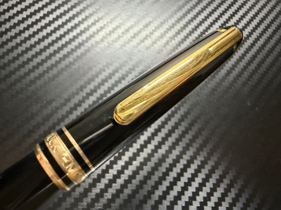 美品 モンブラン マイスターシュテュック 144 ブラック 中白 M 万年筆