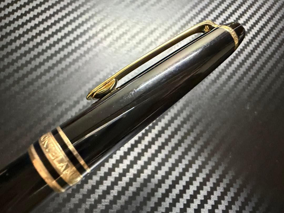 美品 モンブラン マイスターシュテュック 144 ブラック 中白 M 万年筆