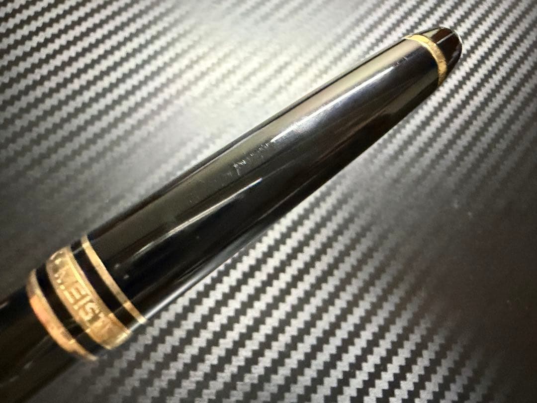 美品 モンブラン マイスターシュテュック 144 ブラック 中白 M 万年筆