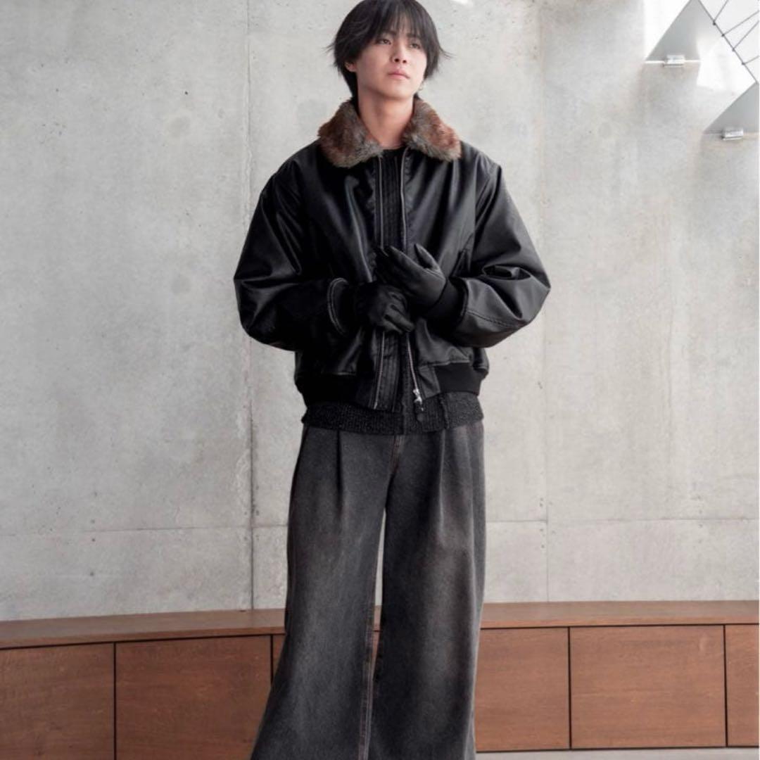 わははさん専用 sinss Compact fur blouson