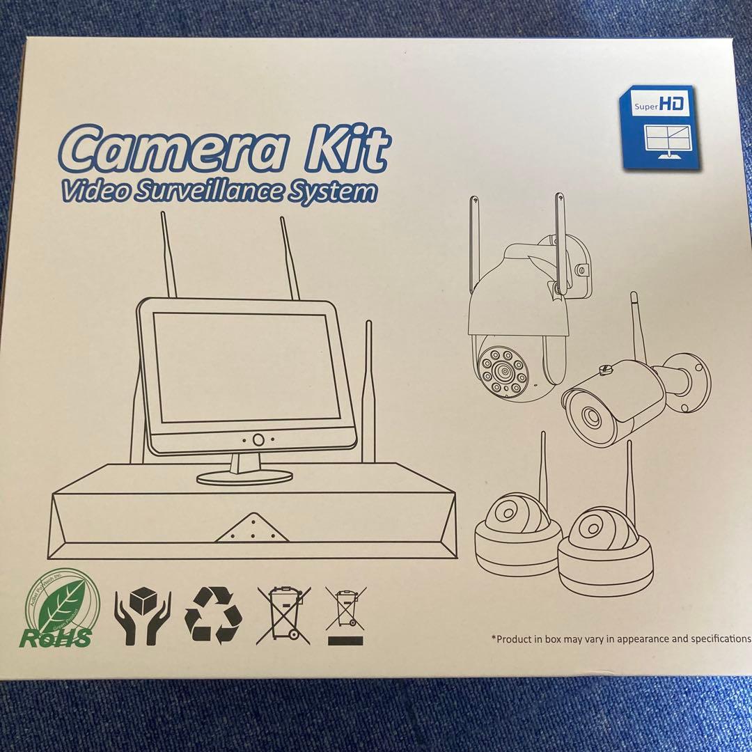 Jennov 防犯カメラ 屋外 IP66防水防塵 500万画素 超高画素 モニタ