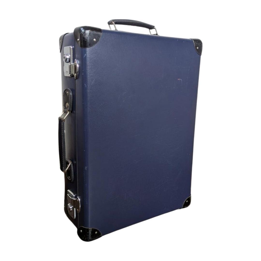 GLOBE TROTTER グローブトロッター スーツケース ネイビー 二輪