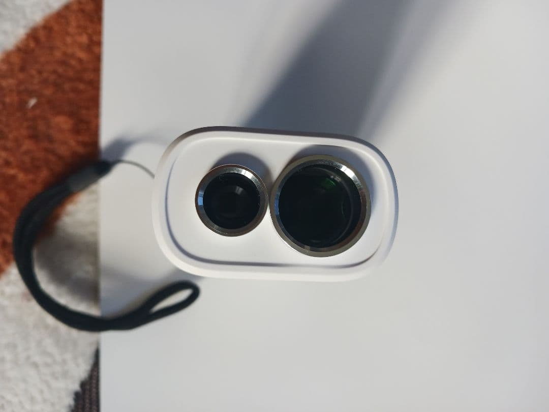 【いが】【美品】U800+ 3点間測定付 ゴルフ レーザー距離計 ホワイト