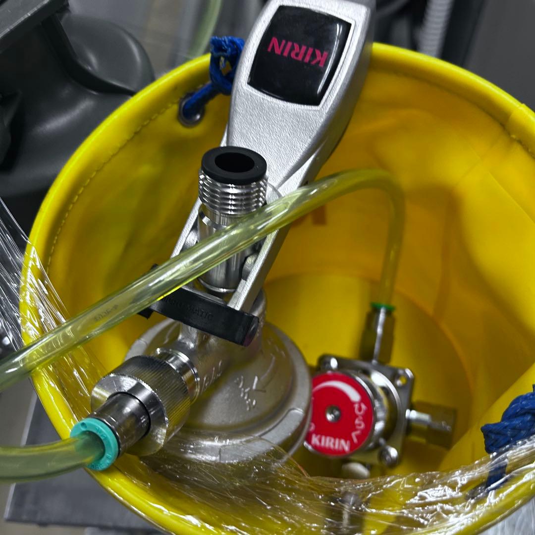 6441【程度良好】ニットク 1口 ビールサーバー BSE-20 減圧弁付