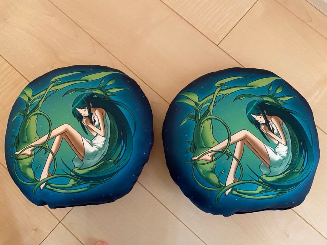 沙耶の唄ダイカットクッション4個セット