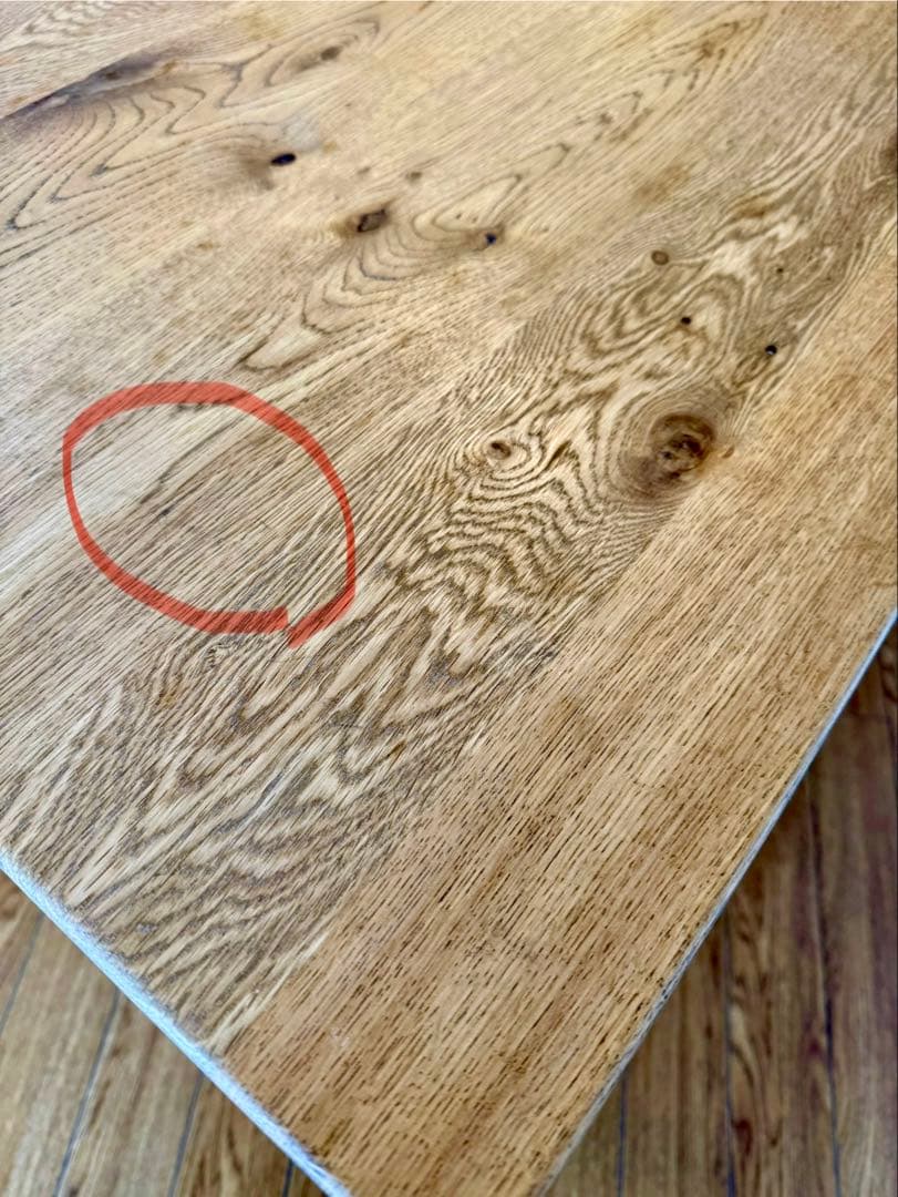 クラッシュゲート バーニー　CRASH GATE ダイニングテーブル 1500