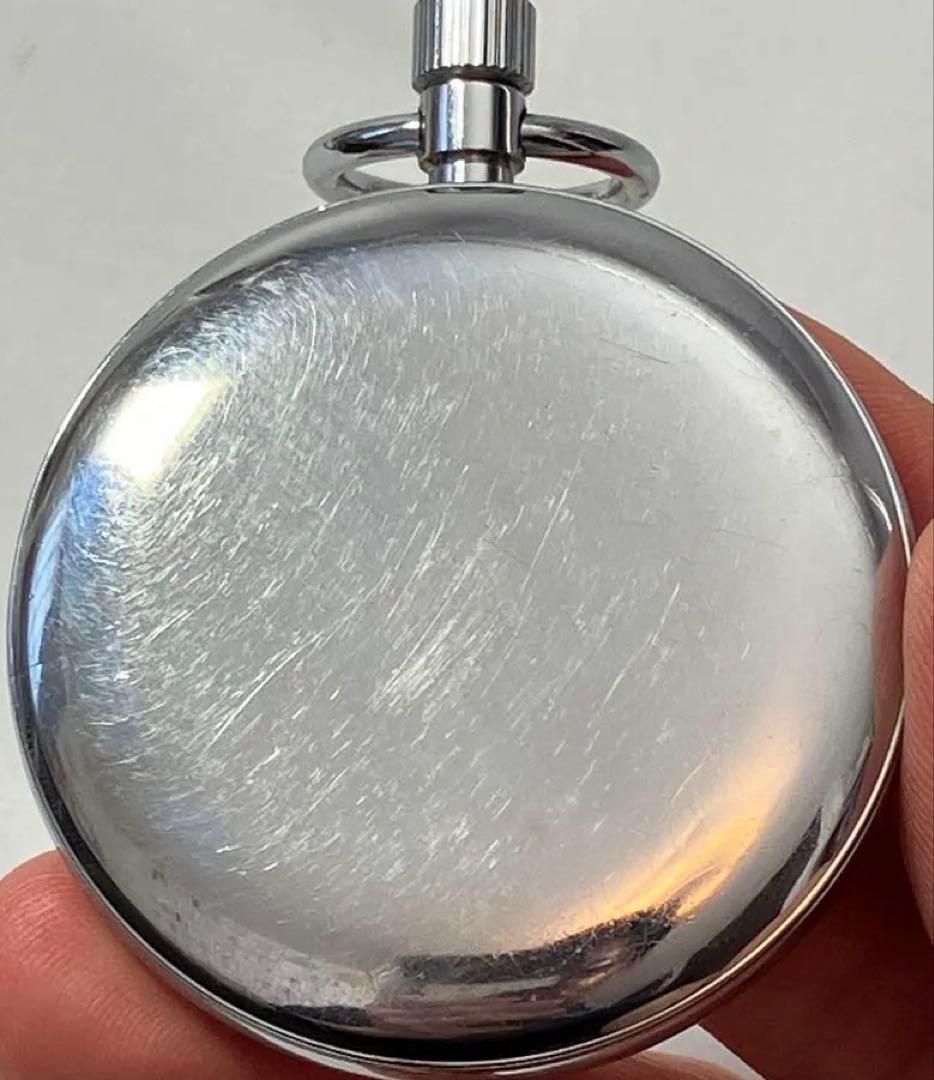 【稼働・美品】SEIKO セイコー プレシジョン　21石　手巻懐中時計