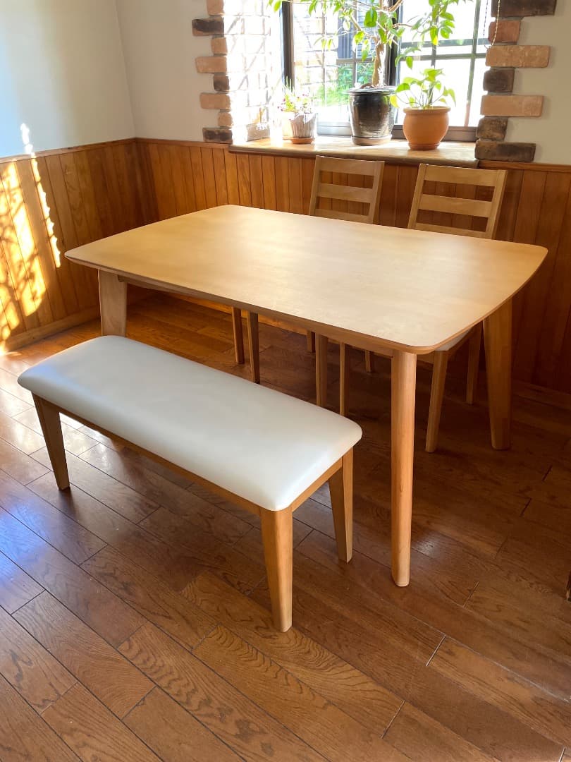 [長野県引取り限定]東京インテリア　ダイニングテーブルセット
