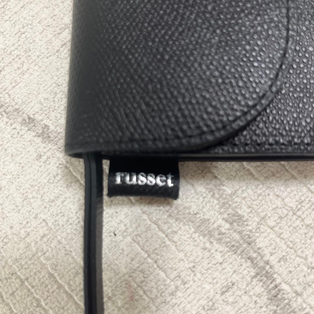 ラシット　russet ミニウォレット　ブラック