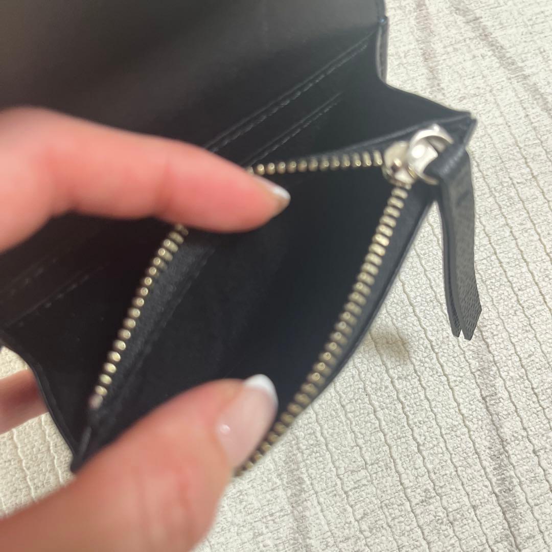 ラシット　russet ミニウォレット　ブラック