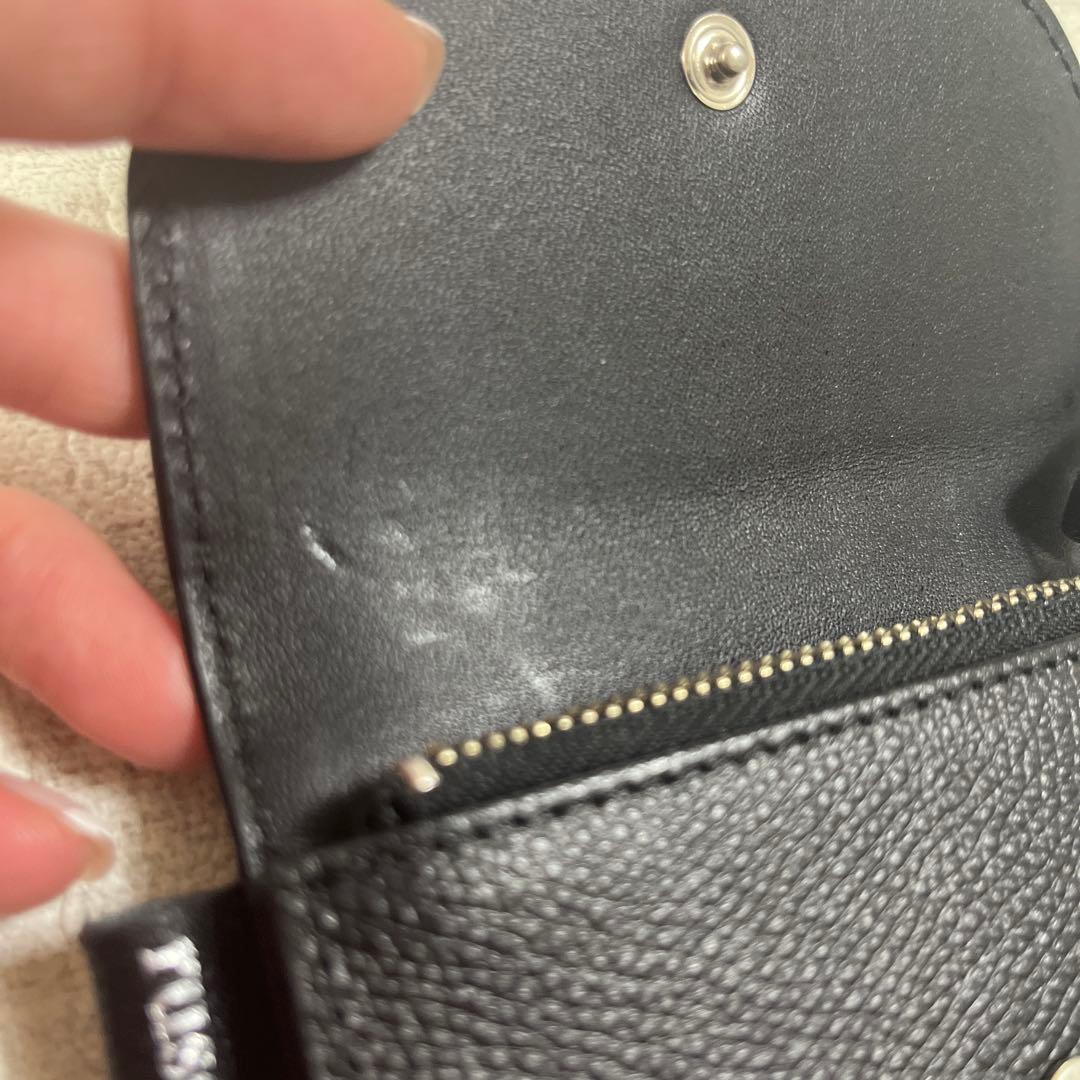 ラシット　russet ミニウォレット　ブラック