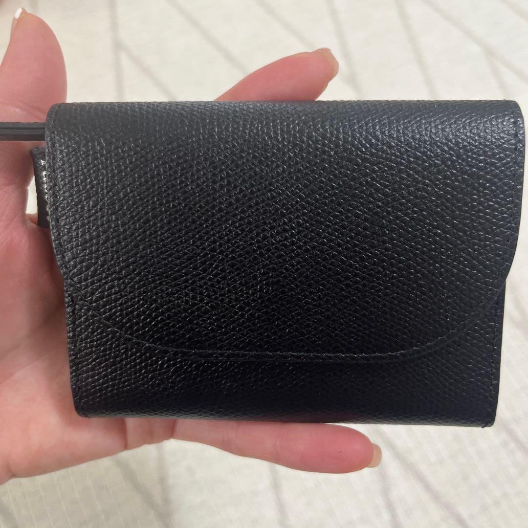 ラシット　russet ミニウォレット　ブラック