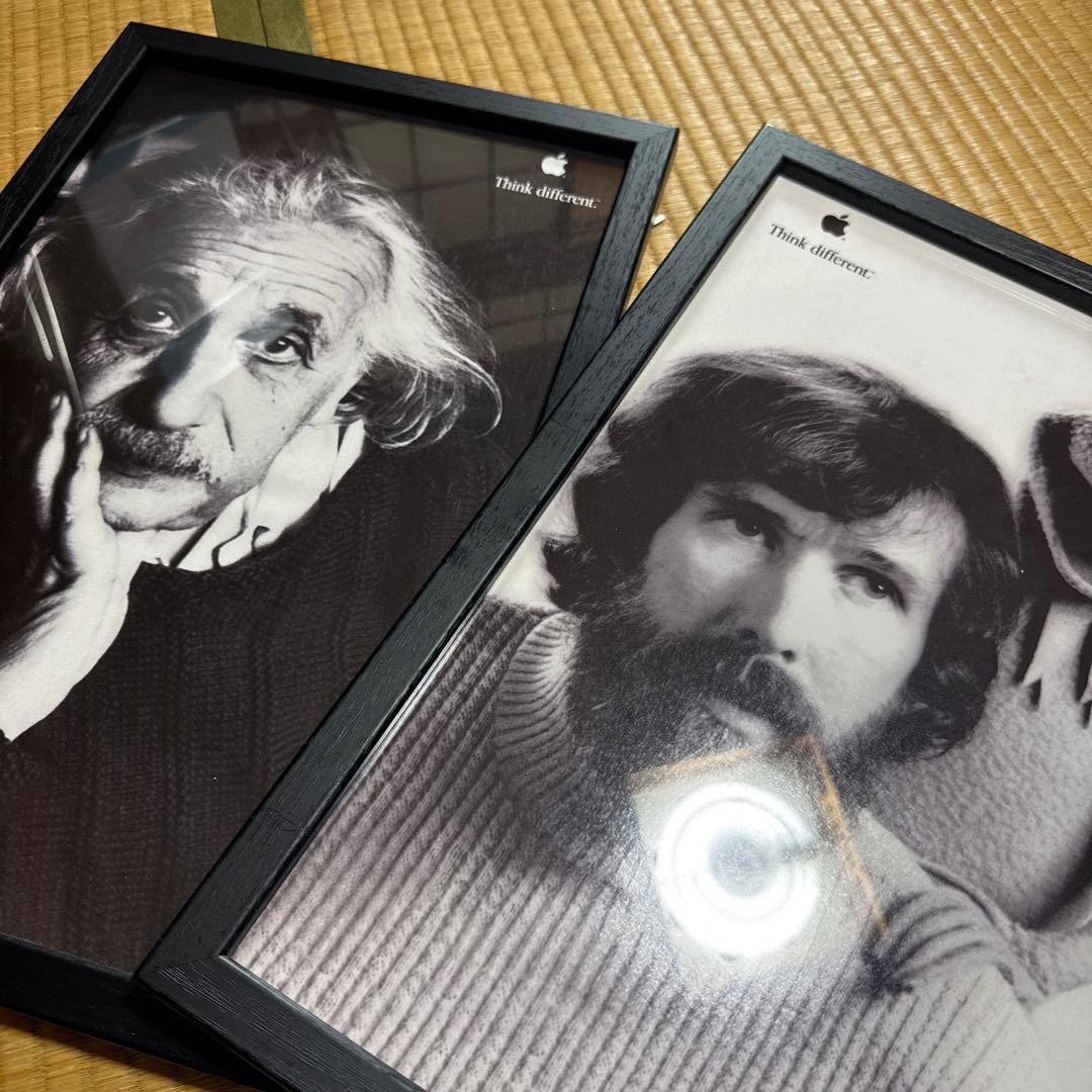 【Apple】 Think different アインシュタイン&ジムヘンソン