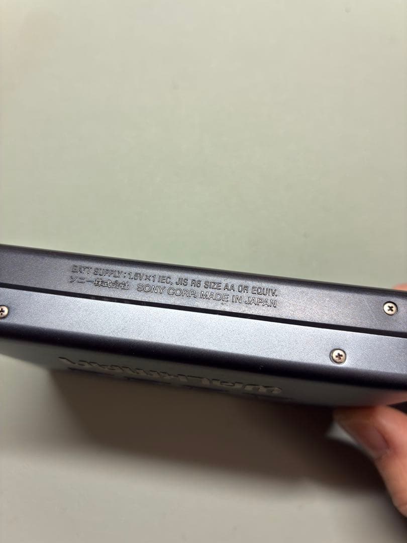 [動作品] SONY WM-WE01 カセットプレーヤー