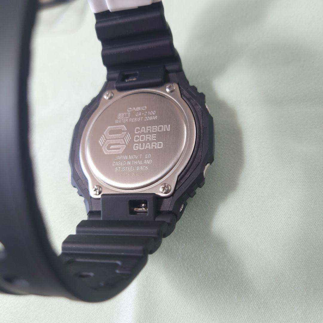【新品未使用】CASIO G-SHOCK GA-2100 オールブラック
