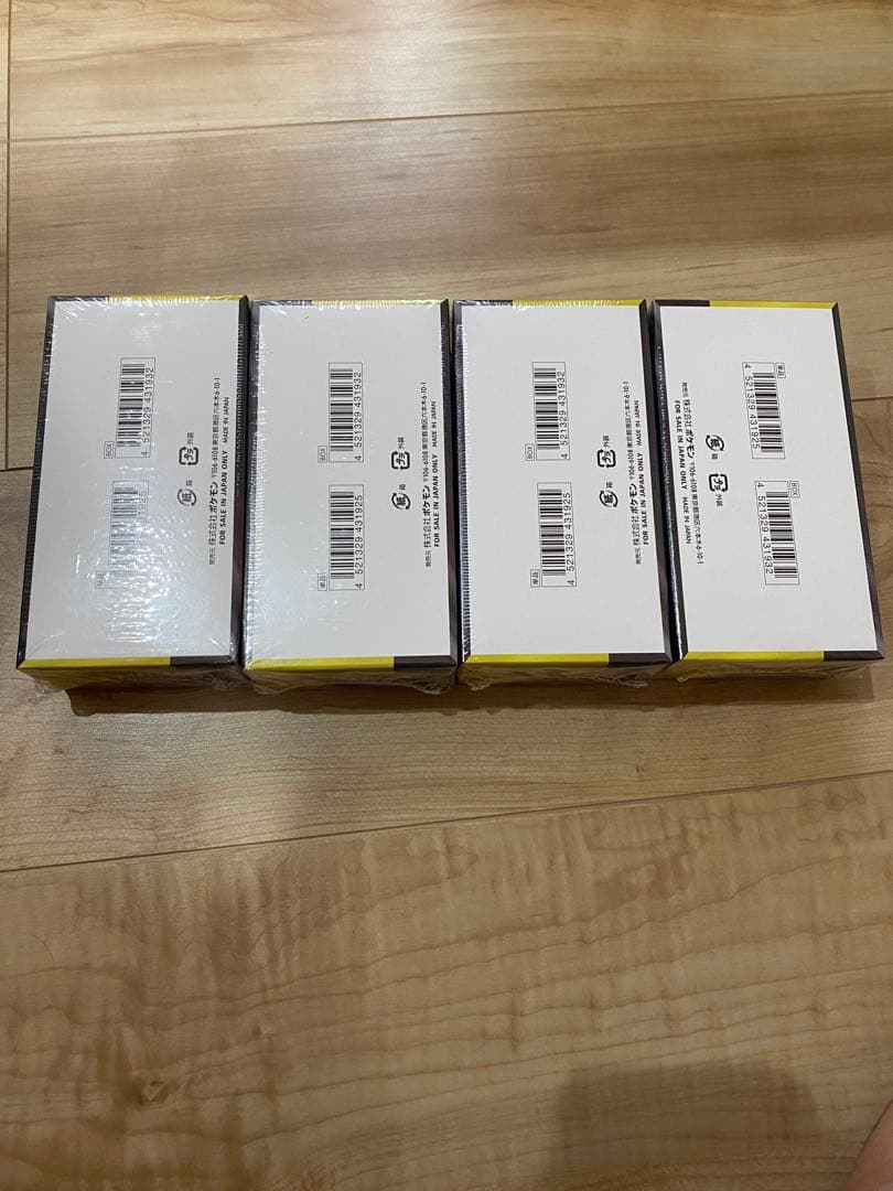 ポケモンカードゲーム メガドリームEX 4BOX シュリンク付き　未開封