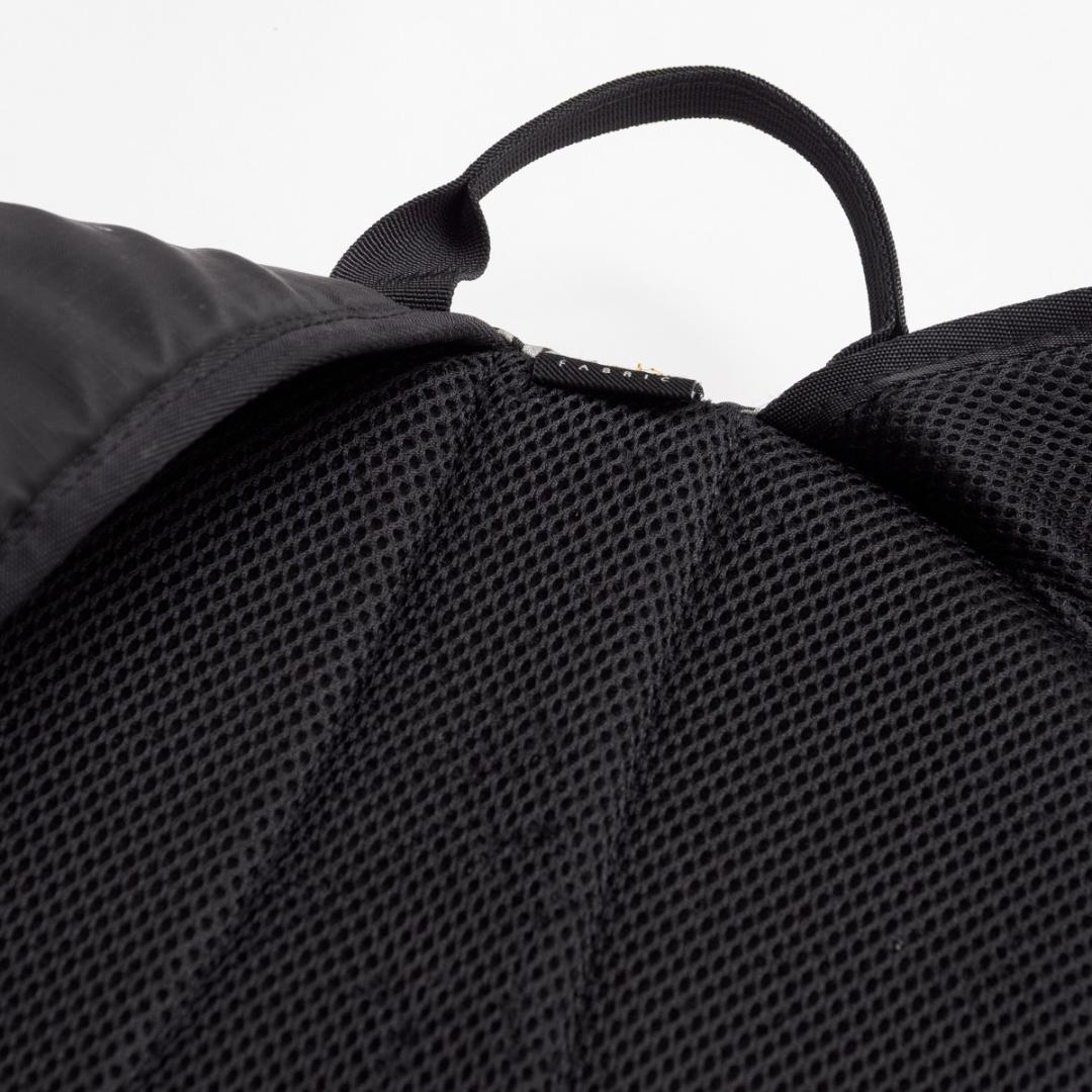 Supreme ロゴプリント バックパック 黒　16aw