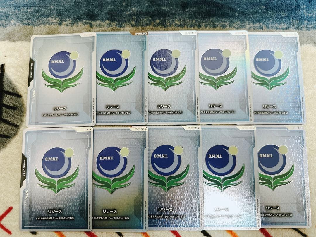 地球連合 リソースカード 10枚　FIRSTCOMBAT