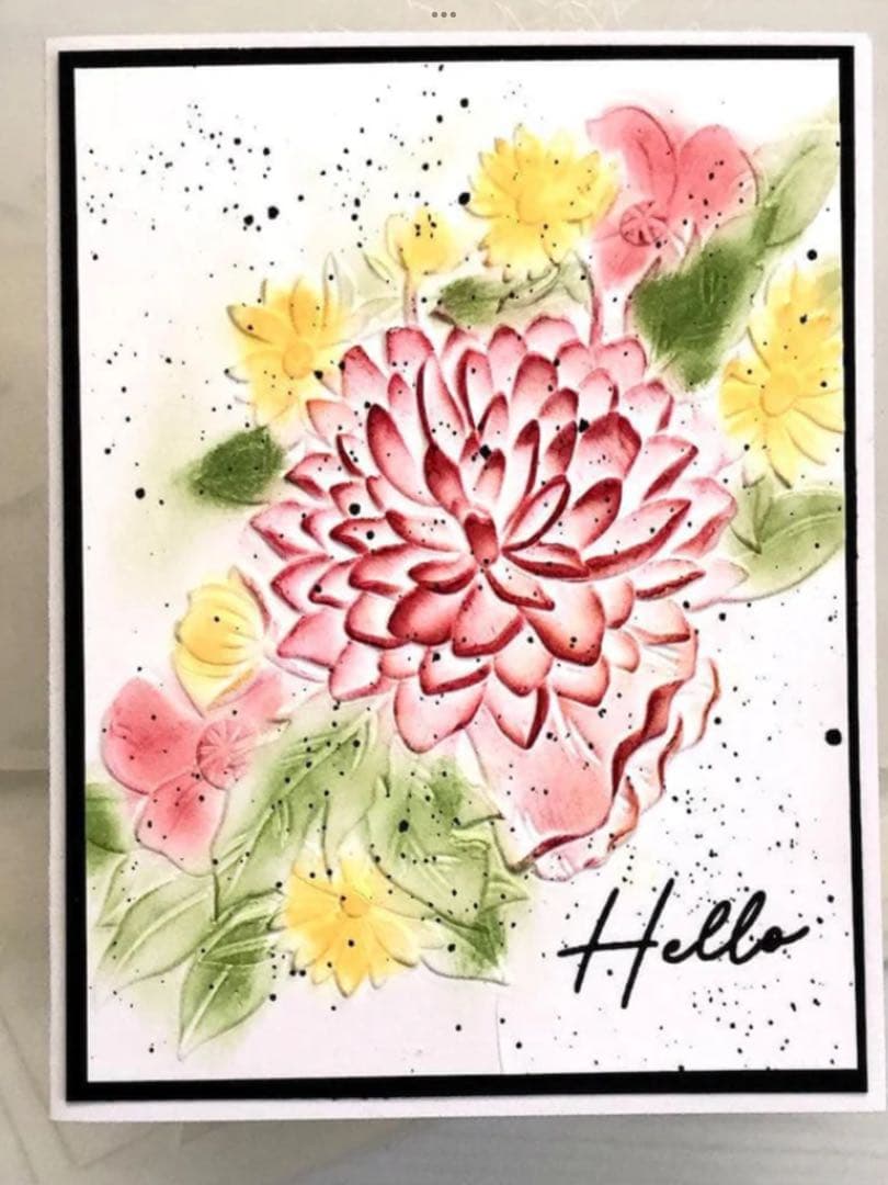 アルテニューFlourescence スタンプ・ダイ・フォルダー・ステンシル