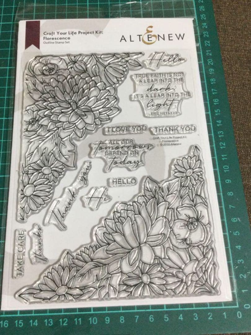 アルテニューFlourescence スタンプ・ダイ・フォルダー・ステンシル