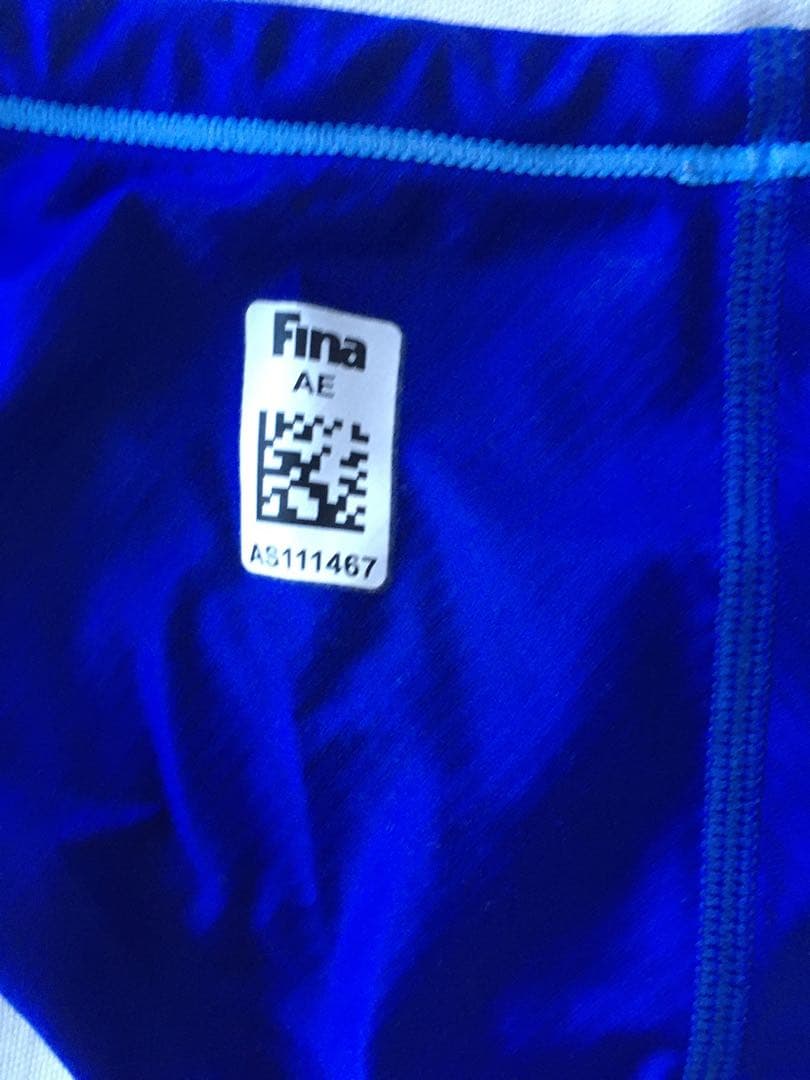 アシックス 競パン Mサイズ AMA427 splasher-s ブルー 公認