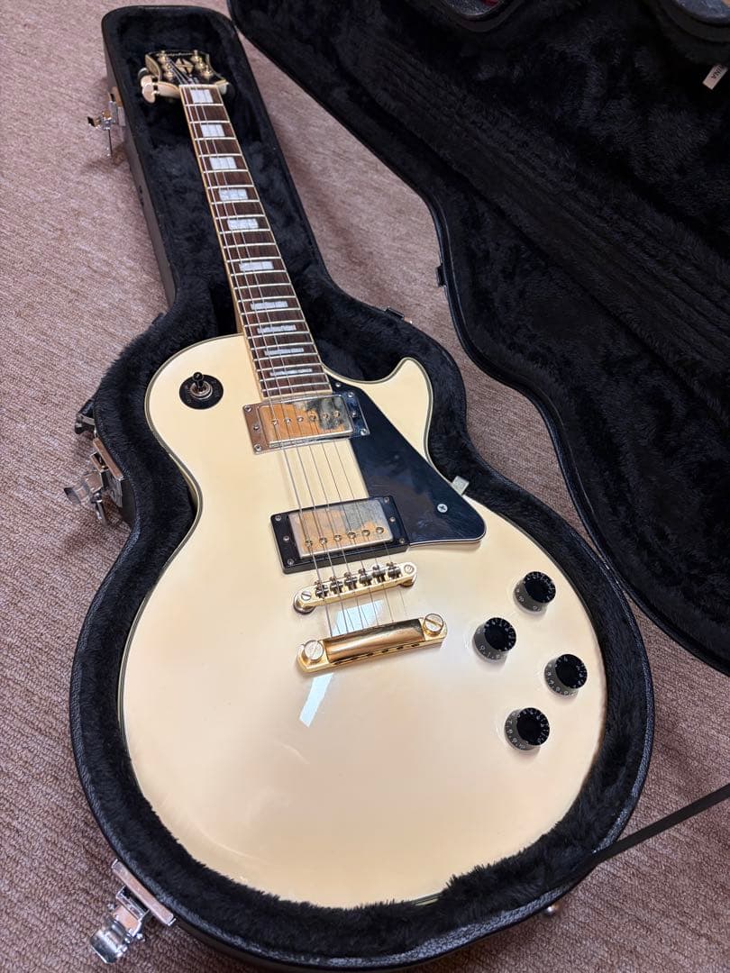 Epiphone LesPaul Custom ハードケース付き