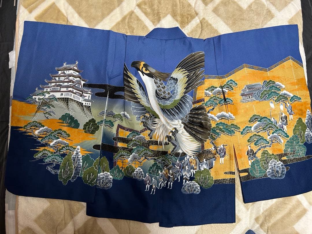 七五三用羽織、着物、袴、長襦袢、小物、草履、たび5歳