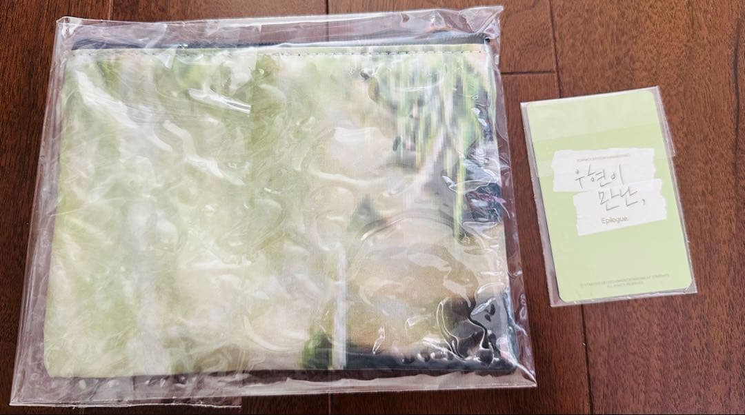 ソンウヒョン　公式グッズ　リサイクルポーチ