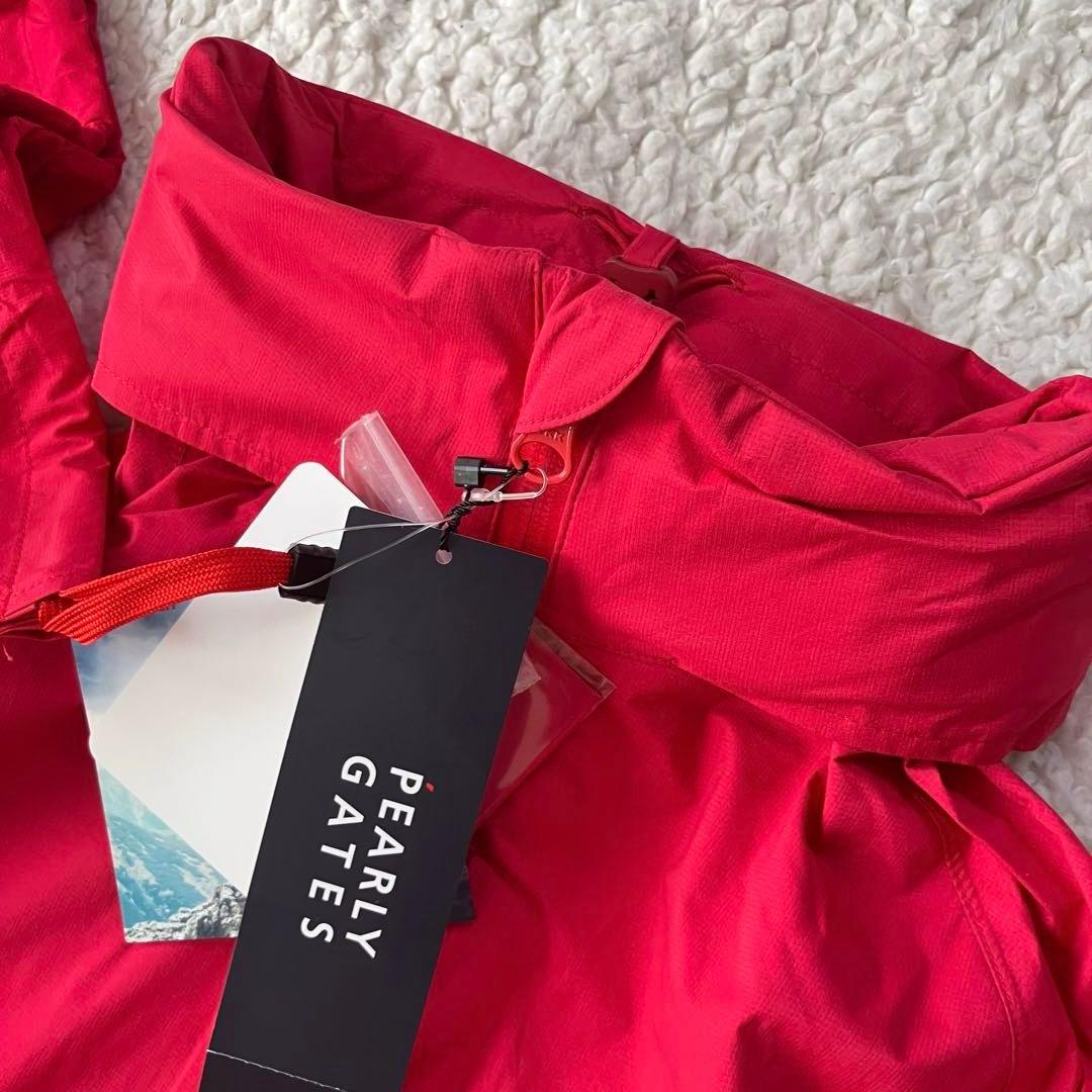 【新品】パーリーゲイツ 4way レインジャケット AQUAX 撥水防水透湿　0