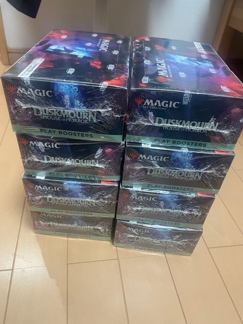 ダスクモーン　プレイブースター 英語　8BOX 精神を刻まれた者