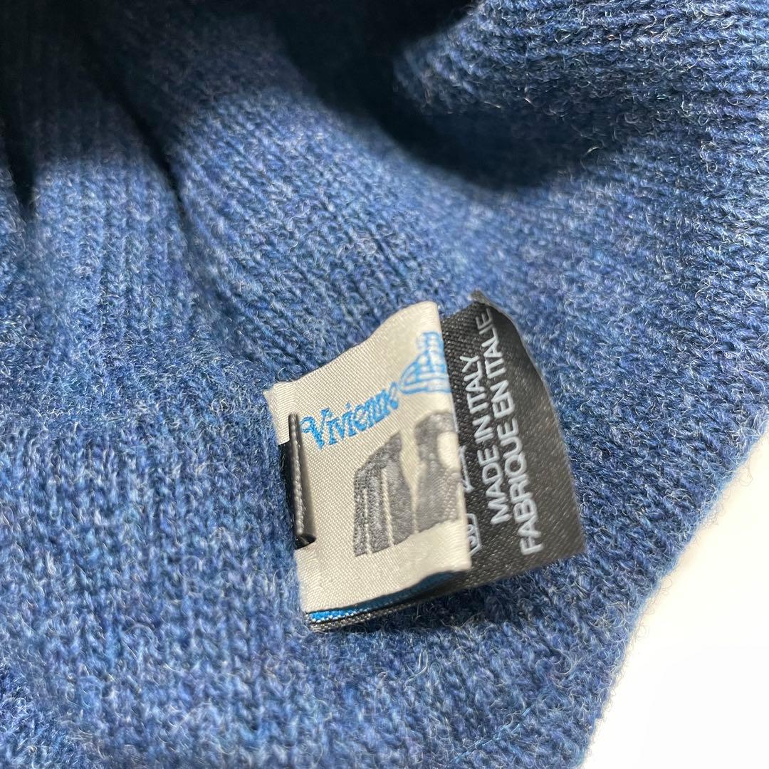 ゆ*う様 Vivienne Westwood 耳あて付きグレーのニット帽