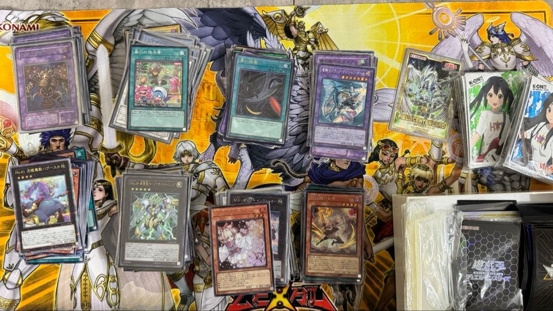 遊戯王引退品 デッキ×11 サプライ複数 ホログラフィック 海外版その他