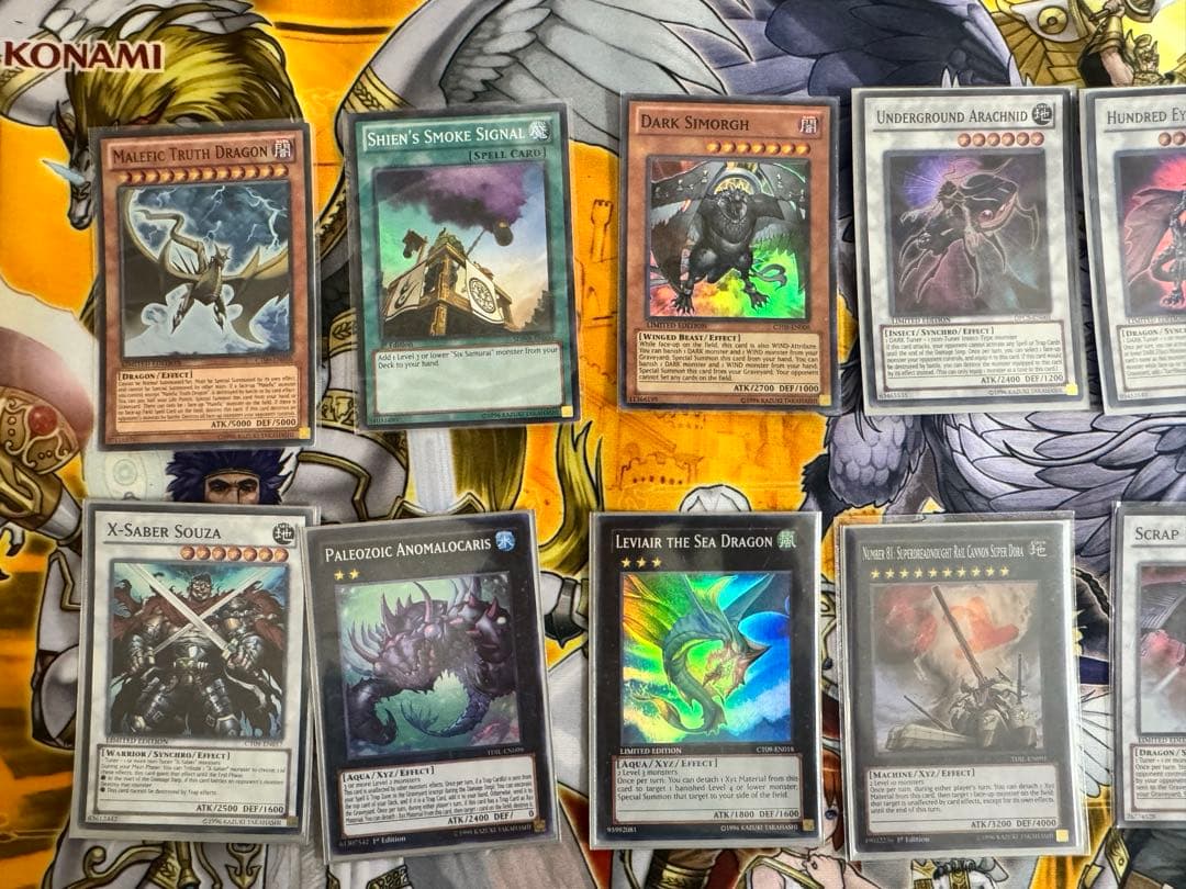 遊戯王引退品 デッキ×11 サプライ複数 ホログラフィック 海外版その他